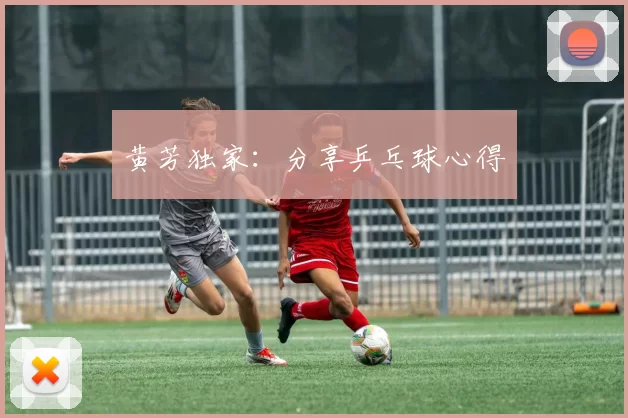 黄芳独家：分享乒乓球心得